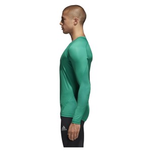 Adidas Alphaskin Long Sleeve Baselayer Bold Green