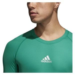 Adidas Alphaskin Long Sleeve Baselayer Bold Green