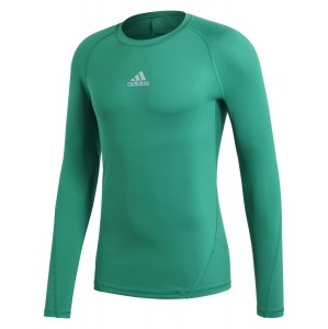 Adidas Alphaskin Long Sleeve Baselayer Bold Green