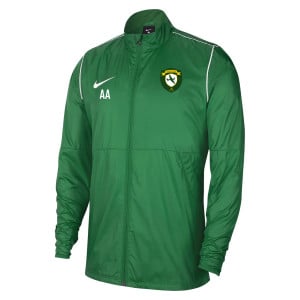 Nike Park 20 Repel Rain Jacket Pine Green-White-White