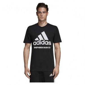 adidas Must Haves Badge of Sport Tee Black-White