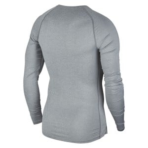 Nike Pro Tight Fit Long-Sleeve Top Smoke Grey-Lt Smoke Grey-Black