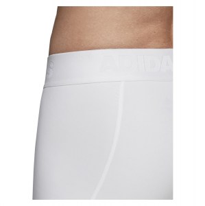 Adidas-LP Alphaskin Sport+ Long 3-stripes Tights White