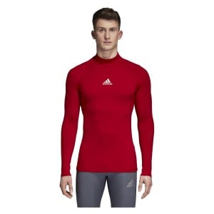 Adidas Alphaskin Climawarm Long Sleeve Top Power Red