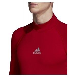 Adidas Alphaskin Climawarm Long Sleeve Top Power Red