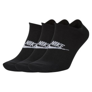 Nike Sportswear Everyday Essentials No-Show Socks (3 Pairs) Black-White