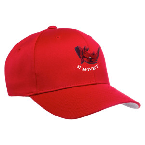 Flexfit Woolly Combed Baseball Cap Red