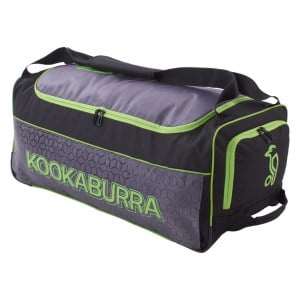 Kookaburra 5.0 Wheelie Bag Black-Green