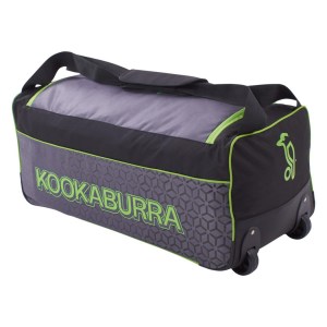 Kookaburra 5.0 Wheelie Bag Black-Green