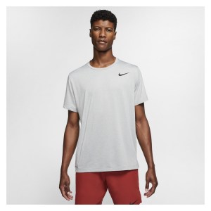 Nike Pro Short-Sleeve Top Smoke Grey-Lt Smoke Grey-Htr-Black