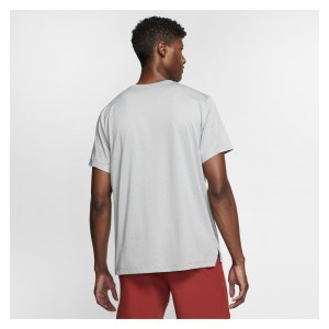 Nike Pro Short-Sleeve Top Smoke Grey-Lt Smoke Grey-Htr-Black
