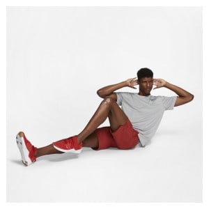 Nike Pro Short-Sleeve Top Smoke Grey-Lt Smoke Grey-Htr-Black