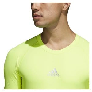 Adidas Alphaskin Long Sleeve Baselayer Team Yellow