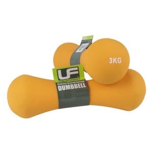 Urban-Fitness Bone Dumbbells Neoprene Covered (Pair) 3KG
