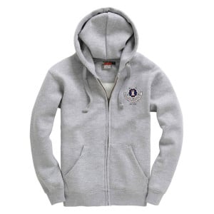 Premium Full Zip Hoodie Grey