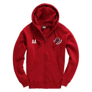 Premium Full Zip Hoodie Pepper Red