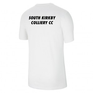 Nike Team Club 20 Swoosh Tee (M) White-Black