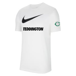 Nike Team Club 20 Swoosh Tee (M) White-Black