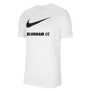 Nike Team Club 20 Swoosh Tee (M) White-Black