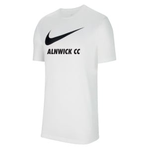 Nike Team Club 20 Swoosh Tee (M) White-Black