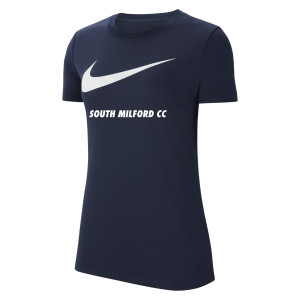 Nike Womens Team Club 20 Swoosh Tee (W)