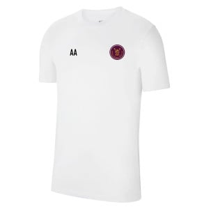 Nike Team Club 20 Cotton T-Shirt (M) White-Black