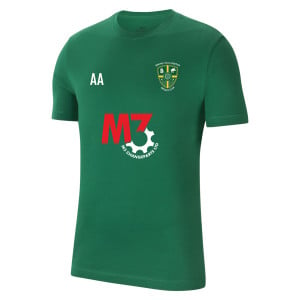 Nike Team Club 20 Cotton T-Shirt (M) Pine Green-White