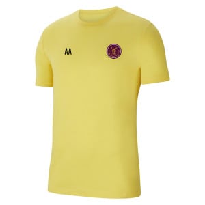 Nike Team Club 20 Cotton T-Shirt (M) Tour Yellow-Black