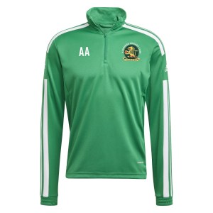 adidas Squadra 21 Midlayer Training Top Team Green-White