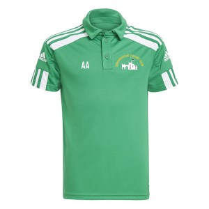 Adidas Squadra 21 Polo Team Green-White