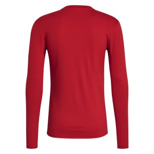 Adidas Long Sleeve Baselayer Tee Team Power Red