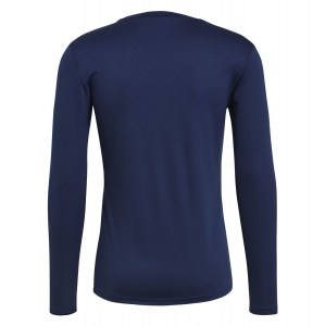 Adidas Long Sleeve Baselayer Tee Team Navy Blue