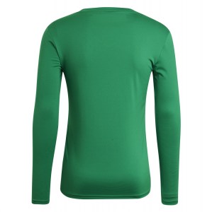 Adidas Long Sleeve Baselayer Tee Team Green