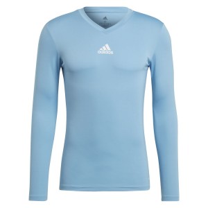 Adidas Long Sleeve Baselayer Tee Team Light Blue