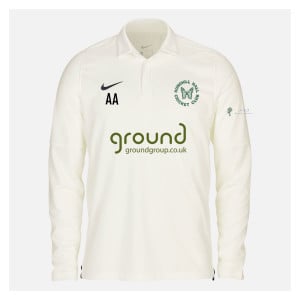 Nike Cricket Long Sleeve Game Polo