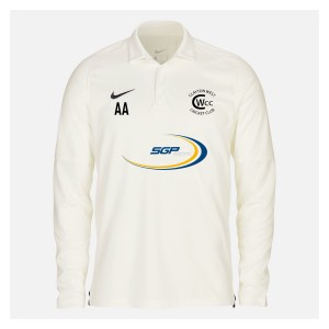 Nike Cricket Long Sleeve Game Polo