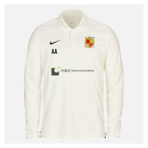 Nike Cricket Long Sleeve Game Polo