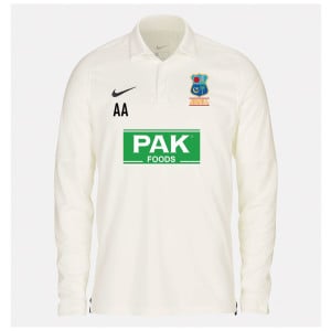 Zelus-Nike Cricket Long Sleeve Game Polo