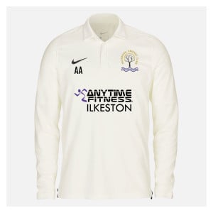 Zelus-Nike Cricket Long Sleeve Game Polo