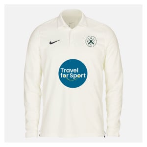 Zelus-Nike Cricket Long Sleeve Game Polo