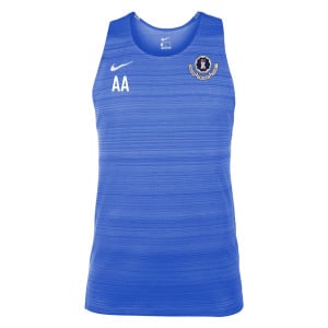 Nike Dry Miler Singlet (M) Royal Blue-White