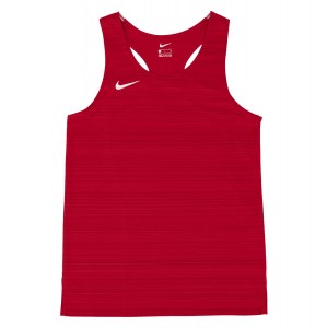 Nike Dry Miler Singlet (M) University Red-White