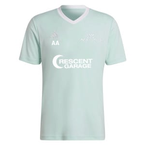 adidas Entrada 22 Short Sleeve Jersey Clear Mint