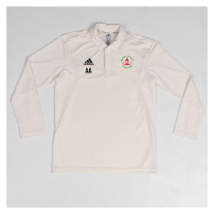 adidas-SS Elite Long Sleeve Cricket Shirt