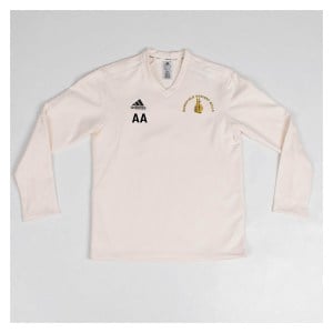 adidas-LP Elite Long Sleeve Cricket Sweater