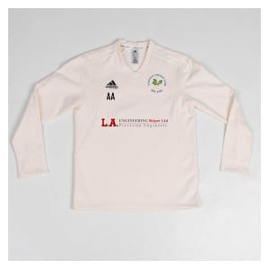 adidas-LP Elite Long Sleeve Cricket Sweater