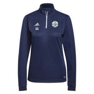 adidas Womens Entrada 22 1/4 Zip Training Top (W)