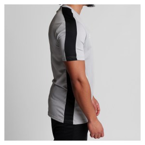 Nike Academy 23 Short Sleeve Training Top Wolf Grey-Black-White