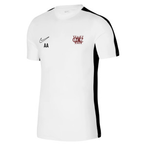 Nike Academy 23 Short Sleeve Training Top White-Black-Black