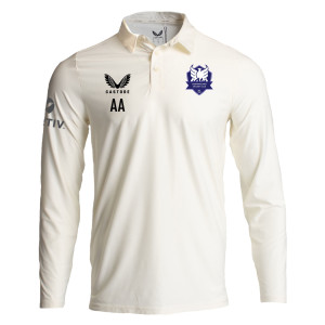 Castore Cricket LS Polo Tech